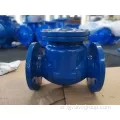 DIN3352-F6 DUCTILE الحديد الزهر الحديد متلوهة صمام فحص